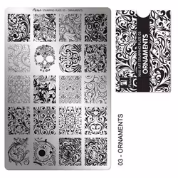 Moyra Stempelplate 03 - Ornaments