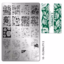 Moyra Stempelplate 10 - Florality 2