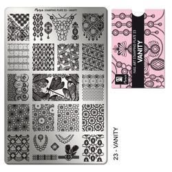 Moyra Stempelplate 23 - Vanity