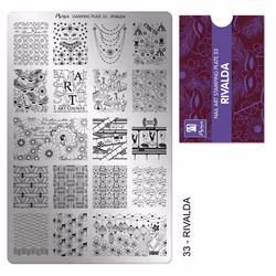 Moyra Stempelplate 33 - Rivalda