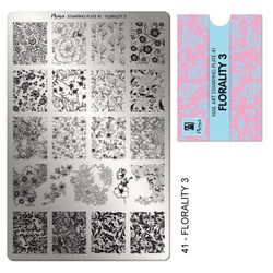 Moyra Stempelplate 41 - Florality 3