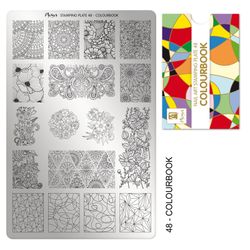 Moyra Stempelplate 48 - Colourbook