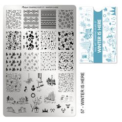 Moyra Stempelplate 57 - Winter Is Here