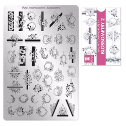 Moyra Stempelplate 93 - Blossometry 2
