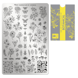 Moyra Stempelplate 107 - Botanical
