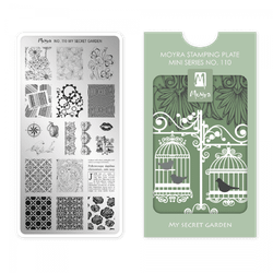 Moyra Stempelplate Mini 110 - My Secret Garden