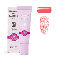 Moyra Stamping & Painting Gel 16 Vivid Coral