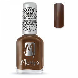 Moyra Stamping Polish 13 Dark Brown