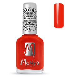 Moyra Stamping Polish 41 Amber Orange