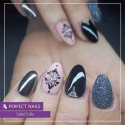 Perfect Nails Black Chrome