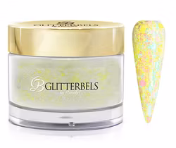 Glitterbels Farget Akryl Lemon Swirl 28g