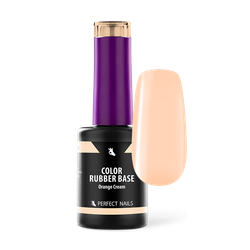 Perfect Nails Rubber Base Orange Cream