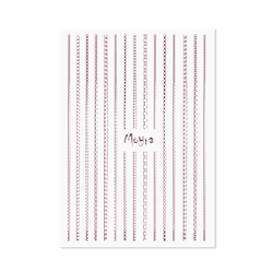 Moyra sticker Chain - Rosegull 03