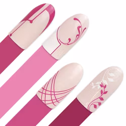 Moyra Stempelplate 113 - French Twist