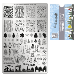 Moyra Stempelplate 117 - Winter Tale