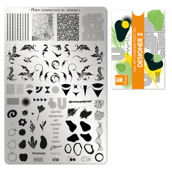Moyra Stempelplate 120 - Designer 2