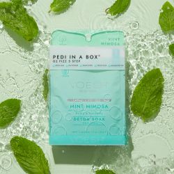 Pedi In A Box O2 Fizz 5step - Mint Mimosa