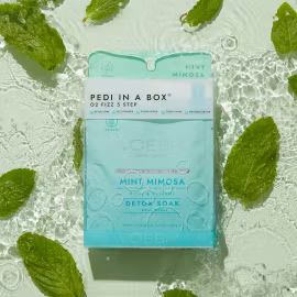 Pedi In A Box O2 Fizz 5step - Mint Mimosa