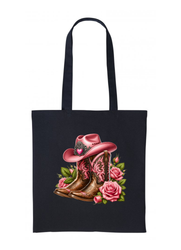 Handlenett Pink Boots
