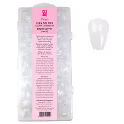 Moyra Flexi Gel Tips - Short Coffin