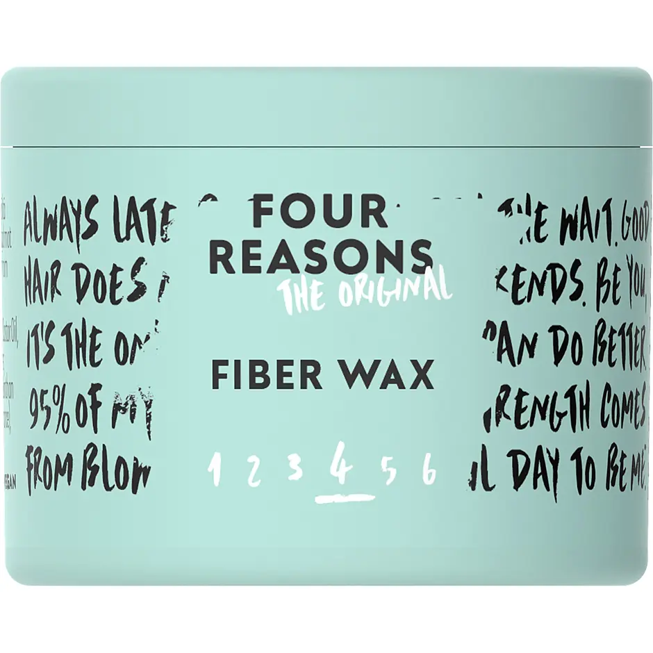 Four Reasons Fiber Wax - VEGANSK
