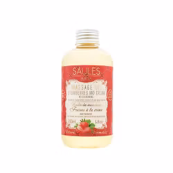 Saules Fabrika Massasjeolje - Strawberries & Cream