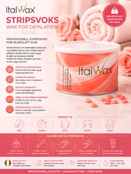 Italwax Rose stripsvoks