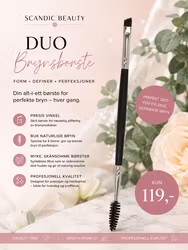 Scandic Beauty Duo Brow Brush
