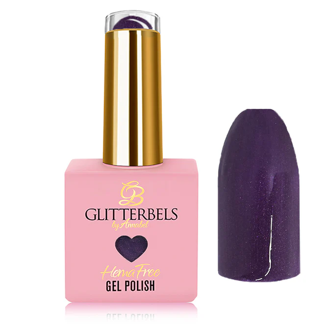 Glitterbels Hema-Free Gelelakk Purple Velvet