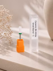 Ceramic Small Barrel - Coarse/Grov (Hvit)