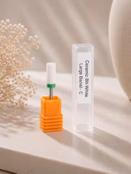 Ceramic Large Barrel - Coarse/Grov (Hvit)