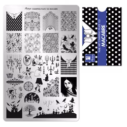 Moyra Stempelplate 135 - Macabre