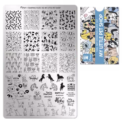 Moyra Stempelplate 142 - My Little Pet Shop