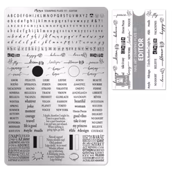 Moyra Stempelplate 111 - Editor