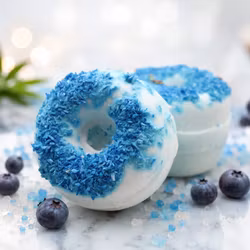 Badebombe Donut Blueberry