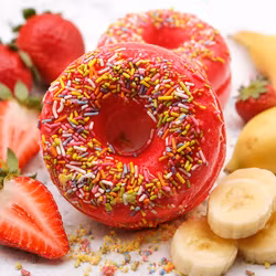 Badebombe Donut Strawberry & Banana
