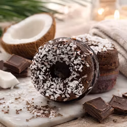 Badebombe Donut Chocolate & Coconut