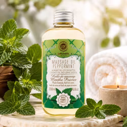 Saules Fabrika Massasjeolje - Peppermint
