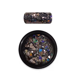Moyra Holo Glitter Mix no.10 Black