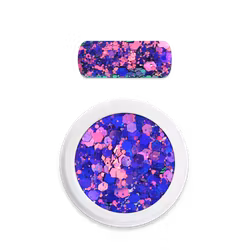 Moyra Holo Glitter Mix no.15 Chameleon Purple