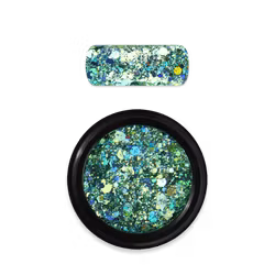 Moyra Holo Glitter Mix no.19 Turquoise Green