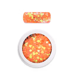 Moyra Holo Glitter Mix no.22 Chameleon Light Orange