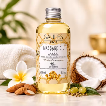 Saules Fabrika Massasjeolje - Gold