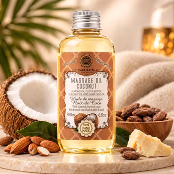 Saules Fabrika Massasjeolje - Coconut
