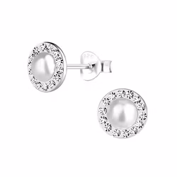 Jessie Jewel Øredobber - Pearl Round