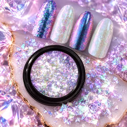 Moyra Rainbow Flakes Pink
