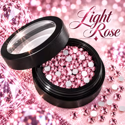 Moyra Krystaller 03 Light Rose 100stk