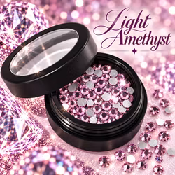 Moyra Krystaller 05 Light Amethyst 100stk