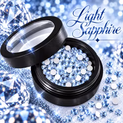 Moyra Krystaller 16 Light Sapphire 100stk