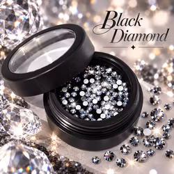 Moyra Krystaller 17 Black Diamond 100stk